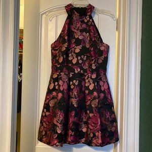 ELIZA J SIZE 4 FLORAL COCKTAIL DRESS